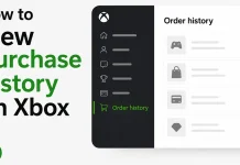 How to view purchase history on Xbox