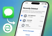 How to recover deleted text messages on your iPhone