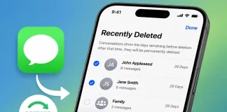 How to recover deleted text messages on your iPhone