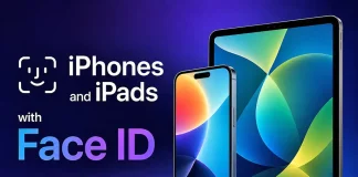 List of iPhones and iPads with Face ID