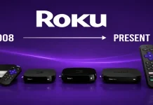 Roku devices and TVs from 2008 to the present day