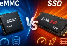 The Difference Between eMMC and SSD Storage