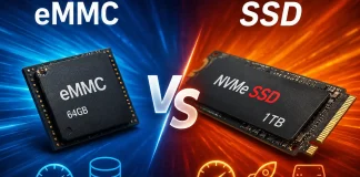The Difference Between eMMC and SSD Storage