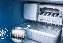 Why does the ice maker keep freezing up?