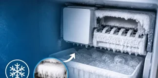 Why does the ice maker keep freezing up?