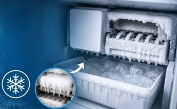 Why does the ice maker keep freezing up?