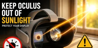 Why you should keep Oculus out of the sunlight?