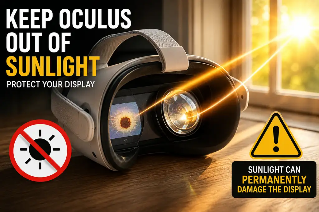 Why you should keep Oculus out of the sunlight