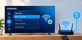 How to change network configuration on your Samsung TV