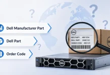 What Do Dell Manufacturer Part, Dell Part and Order Code Mean?