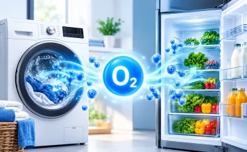 What Is Active Oxygen in Washing Machines and Refrigerators?