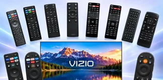 Vizio TV Remote Controls Compatibility List